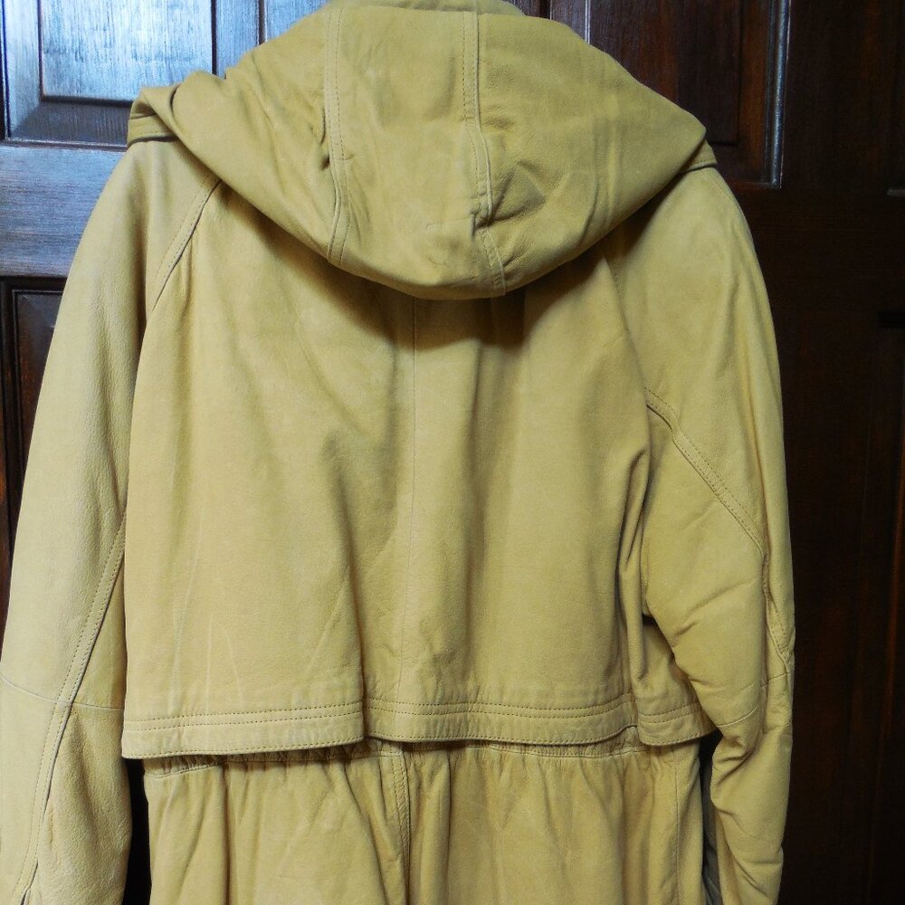 Chamonix Genuine Leather Jacket With Removable Ho… - image 2